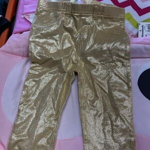 Garanimals Shiny Gold Kids Leggings